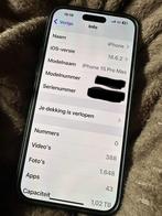 Prachtige iphone 15 PRO MAX. 1TB, Telecommunicatie, Mobiele telefoons | Apple iPhone, Blauw, IPhone 15 Pro Max, 1 TB, Ophalen of Verzenden