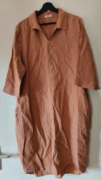 Cognac kleur dames jurk Anna van Toor mt XL/XXL, Kleding | Dames, Ophalen of Verzenden, Zo goed als nieuw, Maat 46/48 (XL) of groter