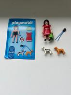 Playmobil dame met hond 5490, Ophalen of Verzenden, Zo goed als nieuw