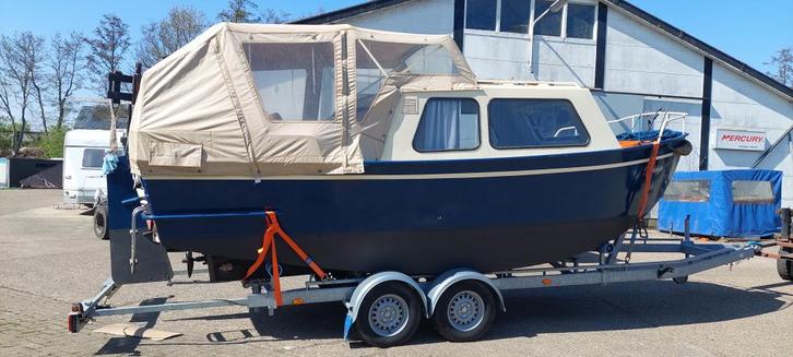 Doerak 600 (bj 1972), Watersport en Boten, Motorboten en Motorjachten, Gebruikt, Staal, 6 tot 9 meter, Diesel, 10 tot 30 pk