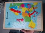 Houten puzzel Europa, Ophalen of Verzenden, Zo goed als nieuw
