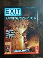 Exit   de grafkamer van de farao, Hobby en Vrije tijd, Gezelschapsspellen | Overige, Ophalen of Verzenden, Zo goed als nieuw