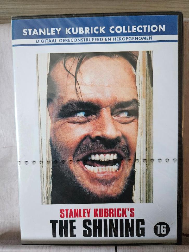 The Shining (1980) Jack Nicholson - Dvd NIEUW in seal, Cd's en Dvd's, Dvd's | Horror, Nieuw in verpakking, Overige genres, Vanaf 16 jaar