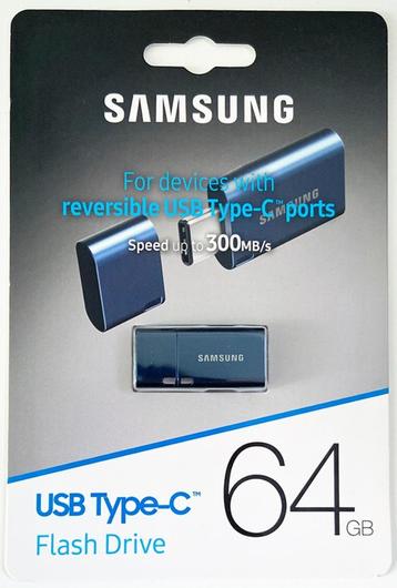 Samsung USB Type C - USB 3.1 - 400 MB/s - 64 GB - Flash beschikbaar voor biedingen