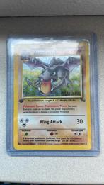 PRERELEASE aerodactyl holo pokemon kaart, Foil, Gebruikt, Ophalen of Verzenden, Losse kaart