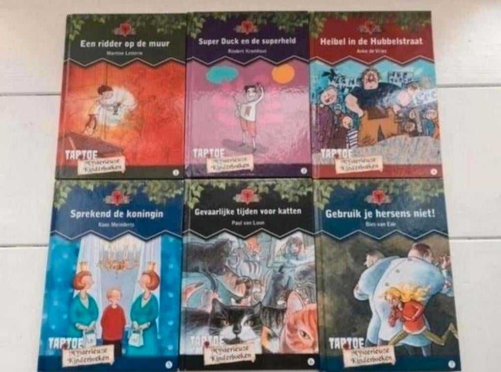 Taptoe Mysterieuze Kinderboeken deel 1 tm 7, Boeken, Kinderboeken | Jeugd | 10 tot 12 jaar, Ophalen of Verzenden, Zo goed als nieuw
