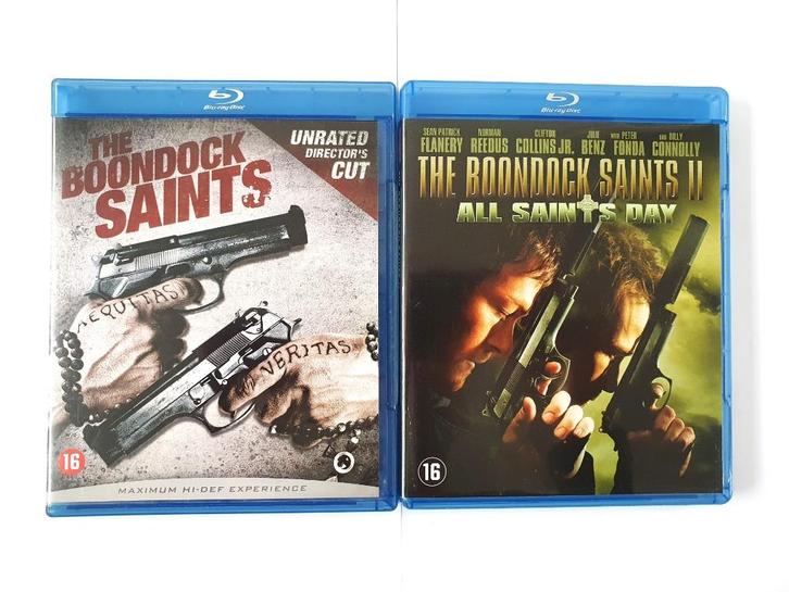 The Boondock Saints 1 + 2 (2 disc), Cd's en Dvd's, Blu-ray, Zo goed als nieuw, Actie, Ophalen of Verzenden