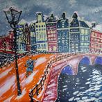 Winters Amsterdam, Antiek en Kunst, Ophalen of Verzenden