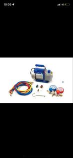 Vacuümpomp Airco - Te Huur, Doe-het-zelf en Verbouw, Compressors, Ophalen, Gebruikt, Minder dan 200 liter/min, Minder dan 6 bar