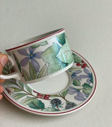 Villeroy & Boch Catalina Theekop en schotel, vintage beschikbaar voor biedingen