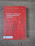 Personen- en familierecht, relatievermogensrecht en erfrecht, Ophalen of Verzenden, Zo goed als nieuw, Prof. mr. A.J.M. Nuytinck