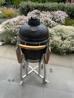 Kamado bbq zwart ca 32cm, Tuin en Terras, Houtskoolbarbecues, Ophalen, Zo goed als nieuw
