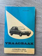 Vraagbaak Citroen Visa 1978-1984 P.H. Olving, Ophalen of Verzenden
