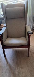 Vintage verstelbare feauteuil, Huis en Inrichting, Fauteuils, Ophalen, Gebruikt, 75 tot 100 cm, 50 tot 75 cm