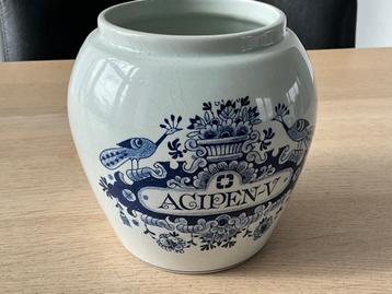 Te koop Delftsblauw apothekers potje beschikbaar voor biedingen