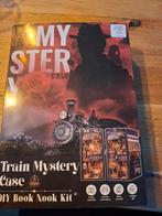DIY Boekensteun/Book Nook - Mysterie Trein, Hobby en Vrije tijd, Knutselen, Ophalen of Verzenden, Nieuw, Knutselwerk
