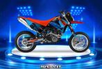 KTM 640 LC4 SuperMoto, Motoren, Motoren | KTM, Particulier, Meer dan 35 kW, 625 cc, 1 cilinder