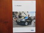 Ford Fusion (aug. 2003) met bijlage: prijslijst, Ophalen of Verzenden, Nieuw, Ford