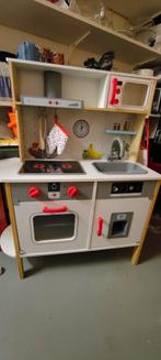 Houten Speelkeuken - Uren Speelplezier!, Ophalen, Zo goed als nieuw, Hout, Speelkeuken