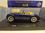 Wiesmann MF3 Roadster blauw of grijs Revell metal 1:18 KRD, Hobby en Vrije tijd, Modelauto's | 1:18, Ophalen of Verzenden, Zo goed als nieuw