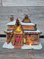 Lemax snowpeak lodge verlicht originele doos kerstdorp kerst, Diversen, Ophalen of Verzenden, Zo goed als nieuw