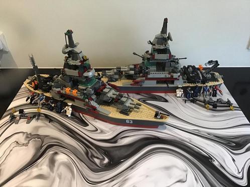 Kre-o Battleship 2 x nr 38977, Kinderen en Baby's, Speelgoed | Bouwstenen, Gebruikt, Overige merken, Ophalen of Verzenden