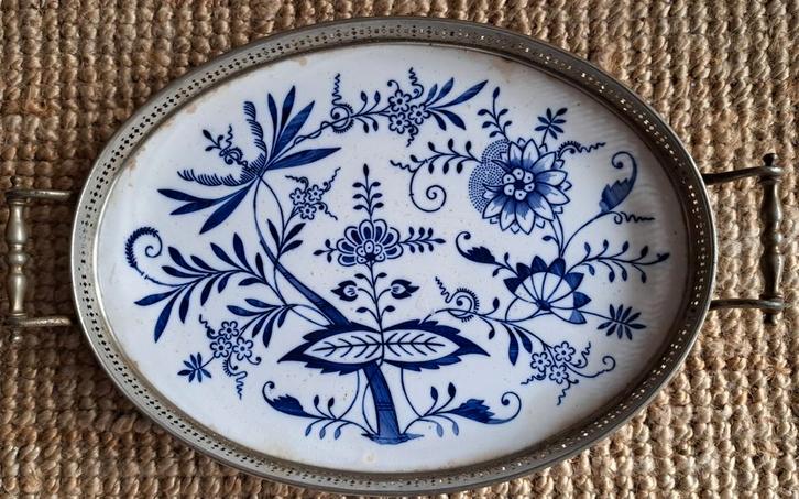 Art Nouveau dienblad, Antiek en Kunst, Antiek | Servies los, Ophalen of Verzenden