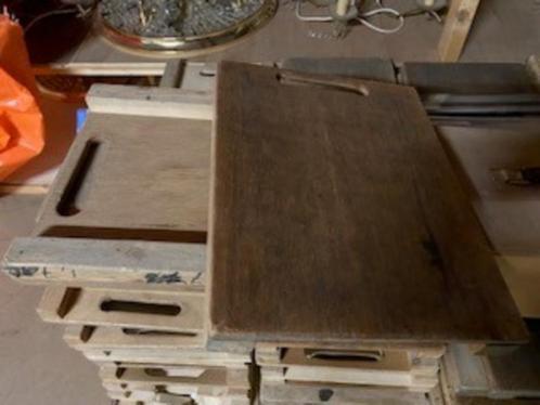 Houten plankjes (+/- 80 stuks)..., Verzamelen, Overige Verzamelen, Ophalen