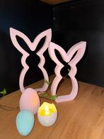 Paas hazen set met decoratie eieren, Ophalen of Verzenden, Nieuw