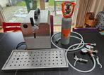 Thuistap met lekbak en fles koolzuur, Witgoed en Apparatuur, Thuistaps, Ophalen, Zo goed als nieuw, Overige merken