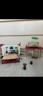 Schleich pipowagen compleet, Ophalen, Zo goed als nieuw