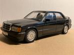 Mercedes Benz 190E 2.3 16v  1984  Black  1:18 Autoart, Ophalen of Verzenden, Nieuw, Auto, Autoart