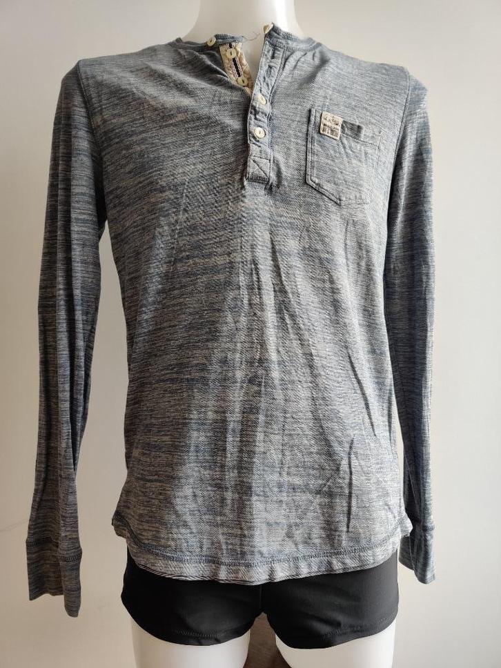 maat S, 1 Next T-shirt, blauw/wit, 68 cm., Kleding | Heren, T-shirts, Gedragen, Maat 46 (S) of kleiner, Overige kleuren, Ophalen of Verzenden