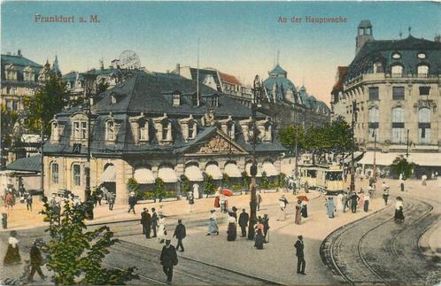 (381-184-017) Frankfurt An der Hauptwache, Verzamelen, Ansichtkaarten | Buitenland, Duitsland, Verzenden