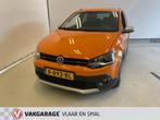 Volkswagen POLO 1.2 TSI Cross -Highline-5 deurs-Standkachel-, Auto's, Euro 5, Stof, Zwart, Handgeschakeld