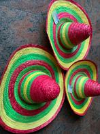 Mexicaanse Sombrero Hoedjes - Feest!, Hobby en Vrije tijd, Feestartikelen, Ophalen of Verzenden, Nieuw, Hoed of Pruik, Carnaval