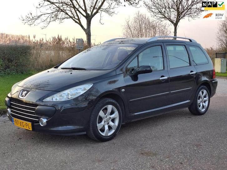 Peugeot 307 SW 1.6-16V Premium - NAP - APK tot 19-09-2026, Auto's, Peugeot, Bedrijf, Te koop, ABS, Airbags, Airconditioning, Boordcomputer