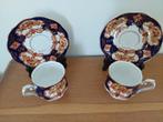 2 x kop en schotel Royal Albert Heirloom antiek porcelein, Ophalen of Verzenden