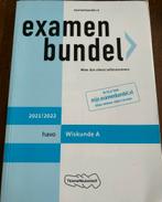 Examenbundel Wiskunde A HAVO 2021/2022, Ophalen of Verzenden, Gelezen, HAVO, Wiskunde A
