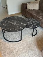 Salon tafels (2 jaar oud), Huis en Inrichting, Tafels | Salontafels, Ophalen, 50 tot 100 cm, Rond, 50 tot 100 cm