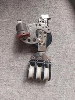 Klemblok met katrol, 10 cm breed, Watersport en Boten, Ophalen of Verzenden, Gebruikt, Lijn of Blok