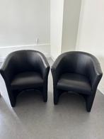 VIJF club-fauteuils, Ophalen, Gebruikt, Minder dan 75 cm, 50 tot 75 cm