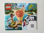 Lego Disney Princess 43170 Vaiana's Oceaanavontuur, Ophalen of Verzenden, Zo goed als nieuw, Complete set, Lego