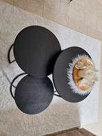Set van 3 salontafels te koop, Huis en Inrichting, Tafels | Salontafels, Ophalen, 50 tot 100 cm, Rond, 50 tot 100 cm