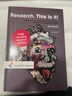 Research. This is it! - Ben Baarda, Ophalen, Alpha, Zo goed als nieuw, HBO