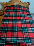 Zuiver Wollen Deken - Hatema, Huis en Inrichting, Gebruikt, 100 tot 150 cm, Ophalen of Verzenden, Rood