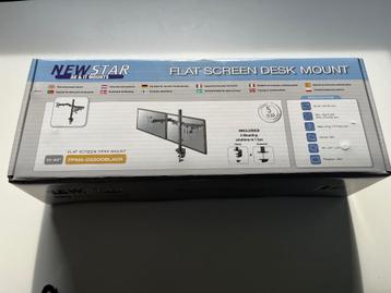 NewStar FPMA-D550DBLACK – Dubbele Monitorarm beschikbaar voor biedingen