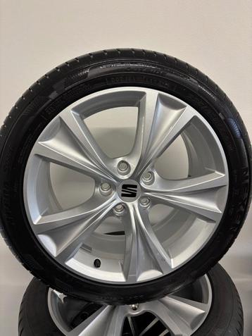 NIEUWE 17” Seat Leon velgen + NWE zomerbanden  beschikbaar voor biedingen