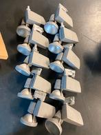 Winkelverlichting etalage verlichting en 40 meter rails, Huis en Inrichting, Lampen | Spots, Ophalen, Zo goed als nieuw, Metaal of Aluminium