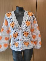 Gehaakte vest granny hartjes TU, Kleding | Dames, Ophalen of Verzenden, Nieuw, Maat 46/48 (XL) of groter